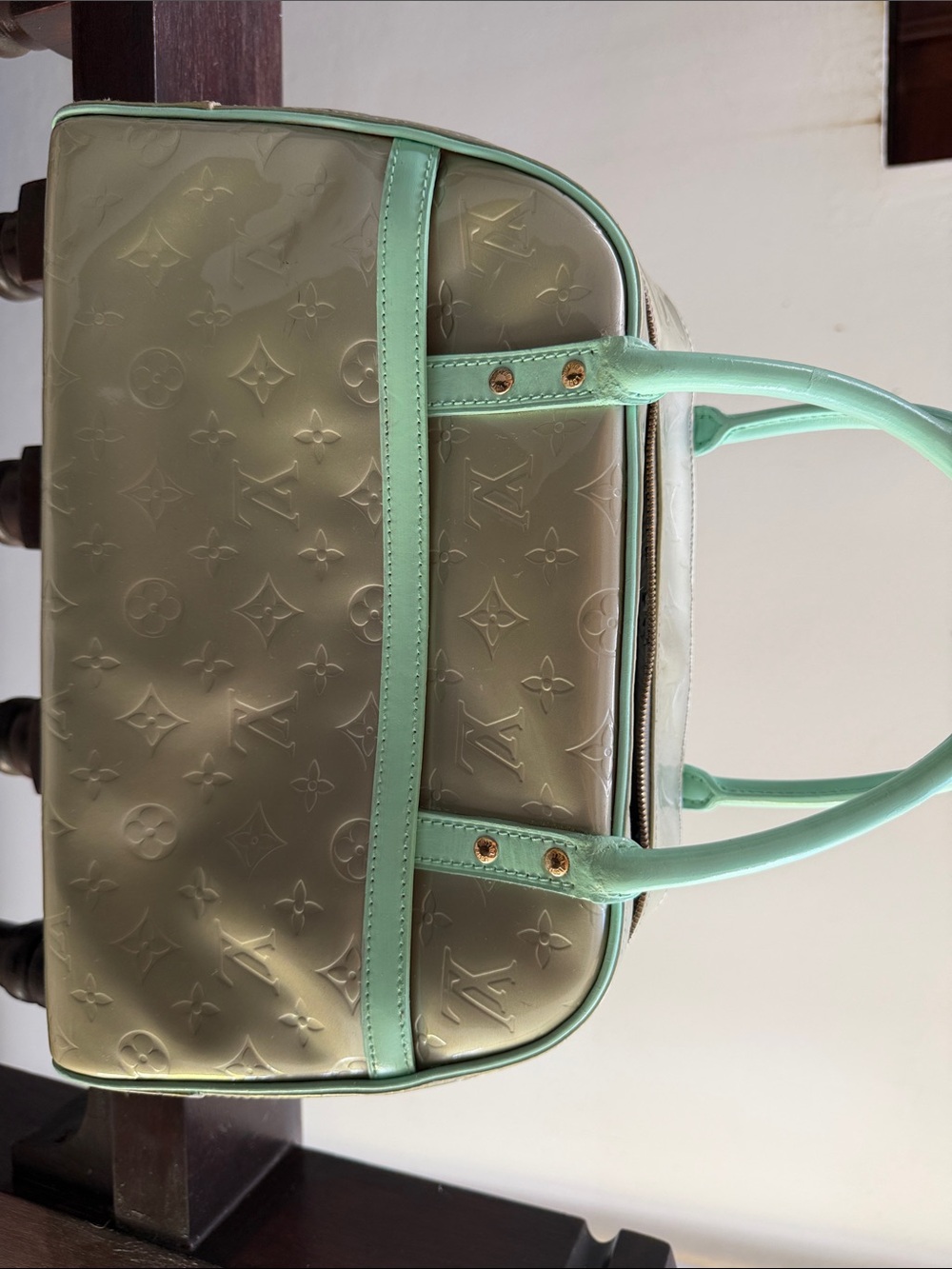 Louis Vuitton Vernis Tompkins Square - rehabbed (mint handles) - Picture 7 of 9